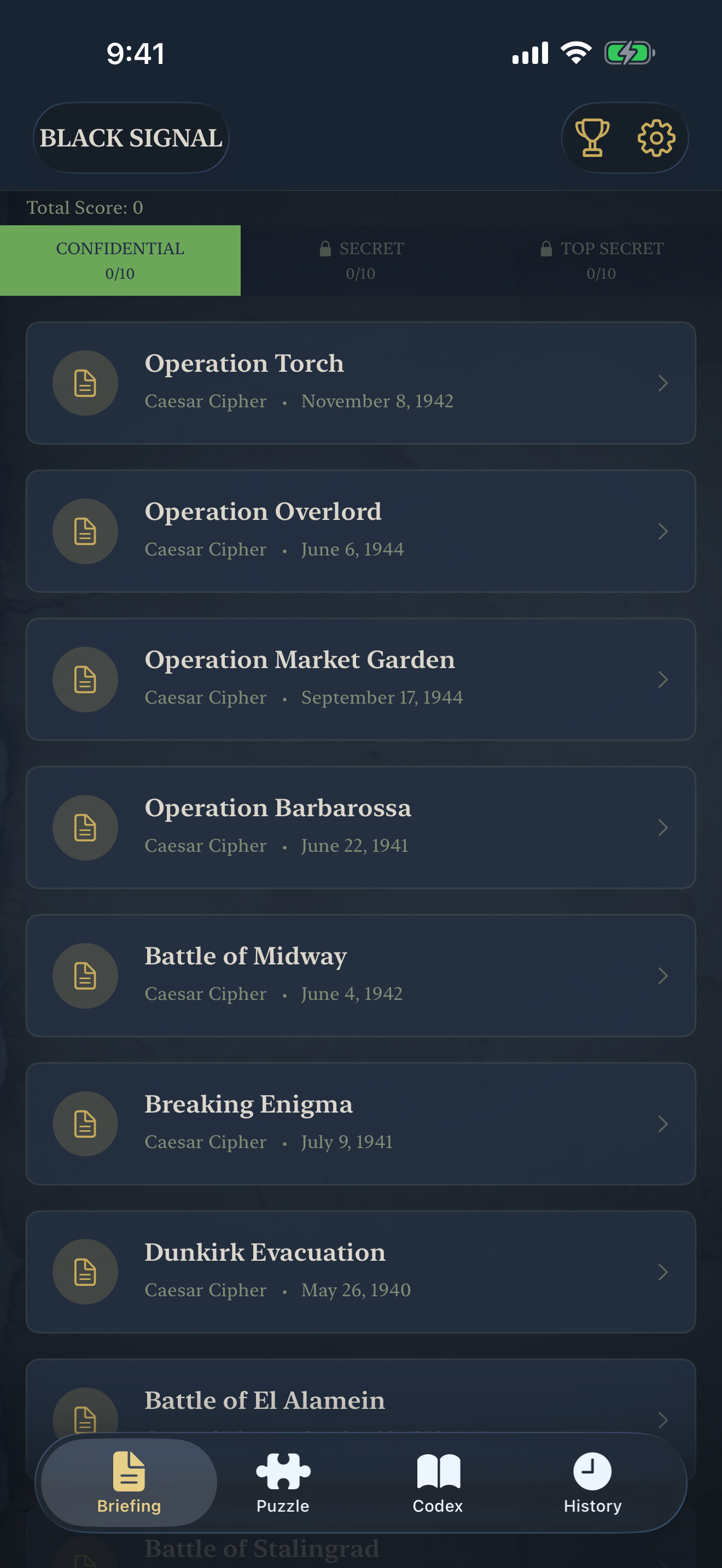 Cipher Command screenshot 2